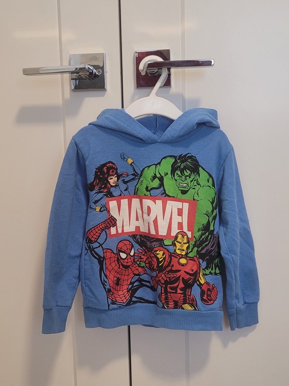 Marvel Light Blue Kids Hoodie